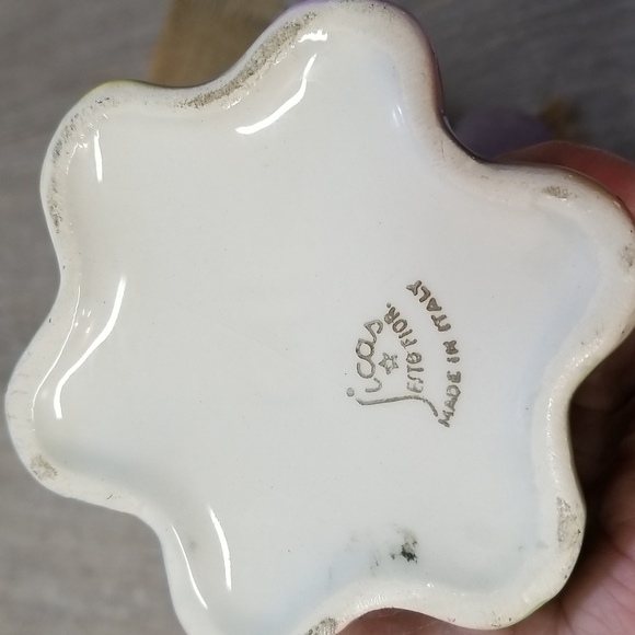๐HP๐Stunning Italian rainbow luster glaze vase๐ - Picture 16 of 16